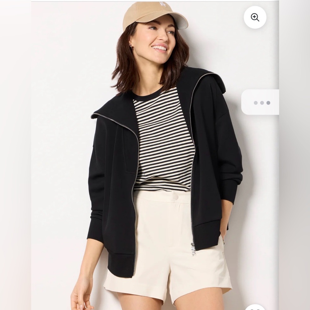 Varley DoubleSoft Halley Zip Through Sweat